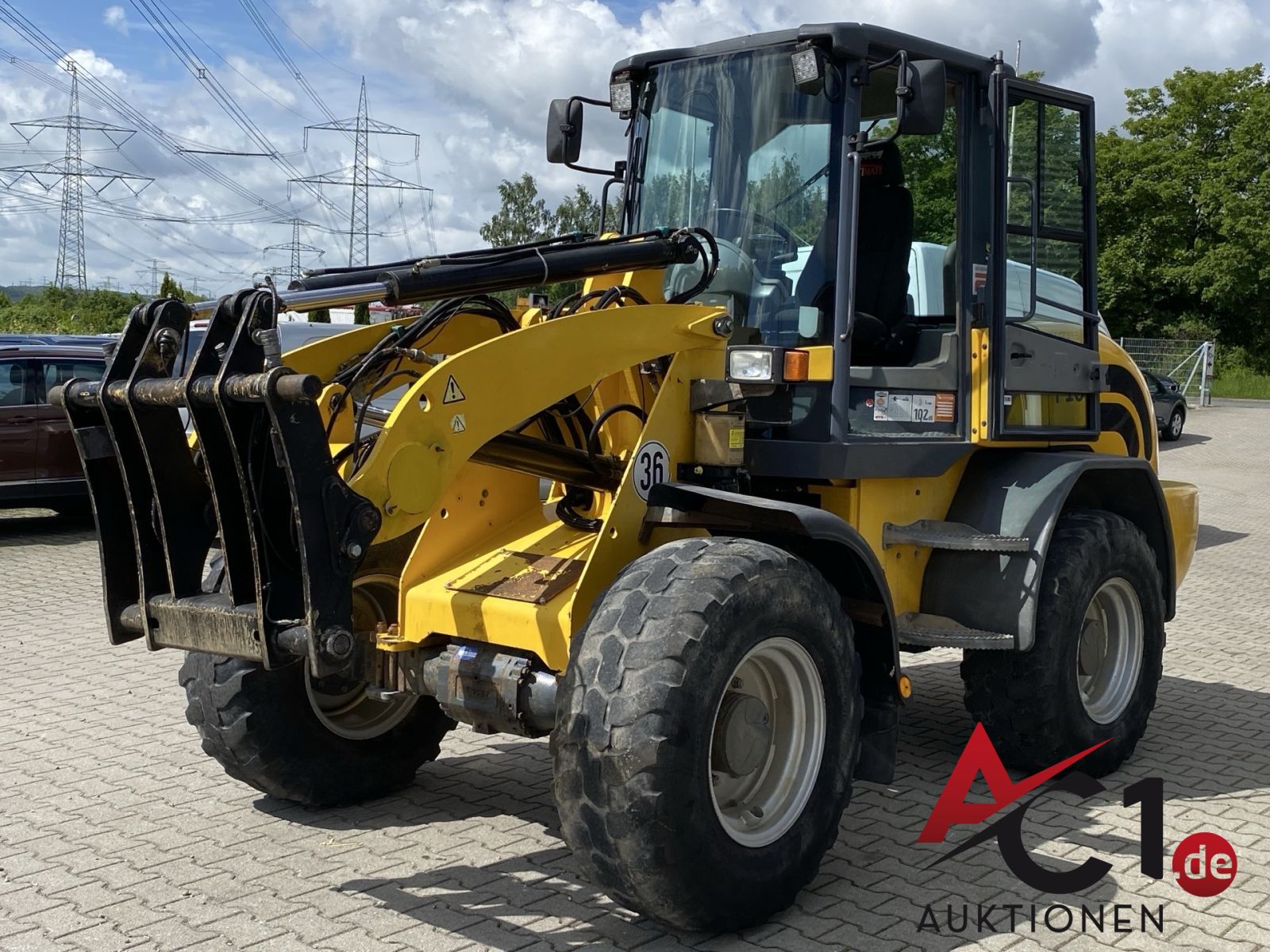 Radlader TEREX TL 120 Selbstf. Arbeitsmaschine Schaufellader